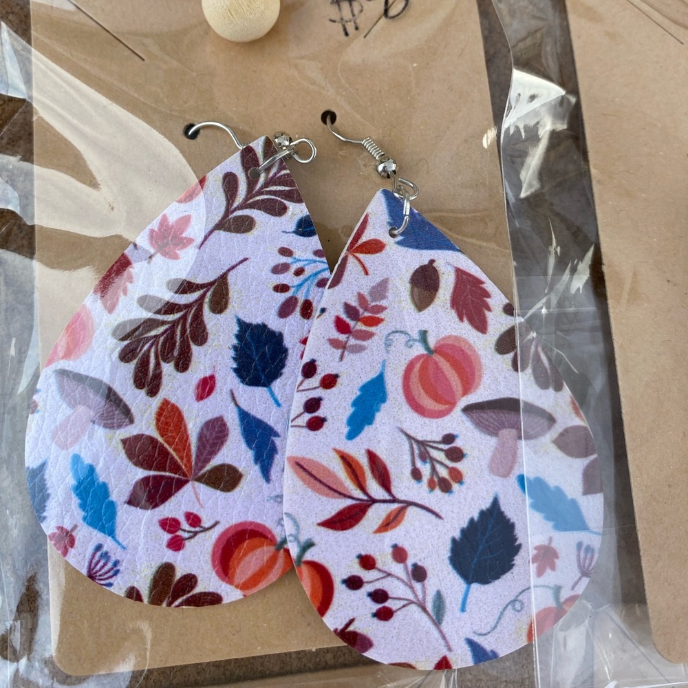 Fall earrings